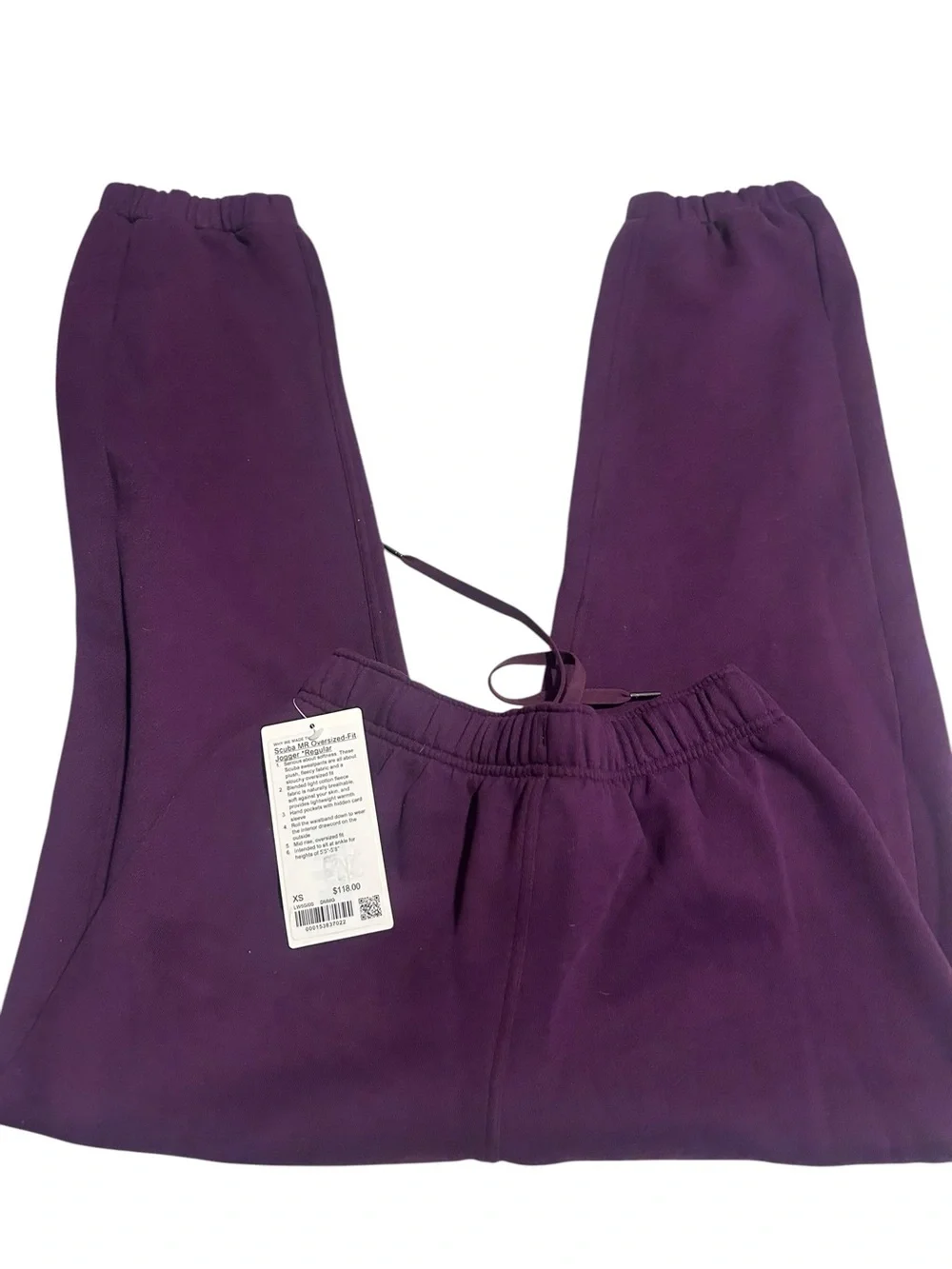 Lululemon Scuba MR oversized joggers size XS NWT - Picture 4 of 4